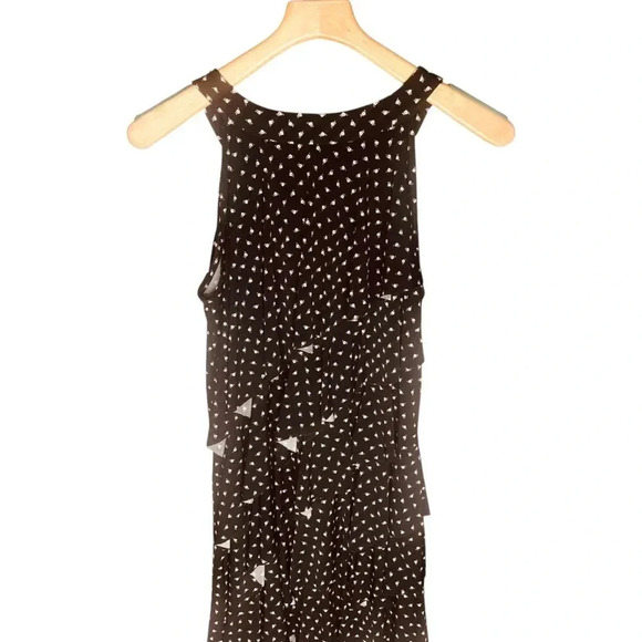 White House | Black Market Floral Tiered Ruffle Midi Dress - Picture 8 of 11